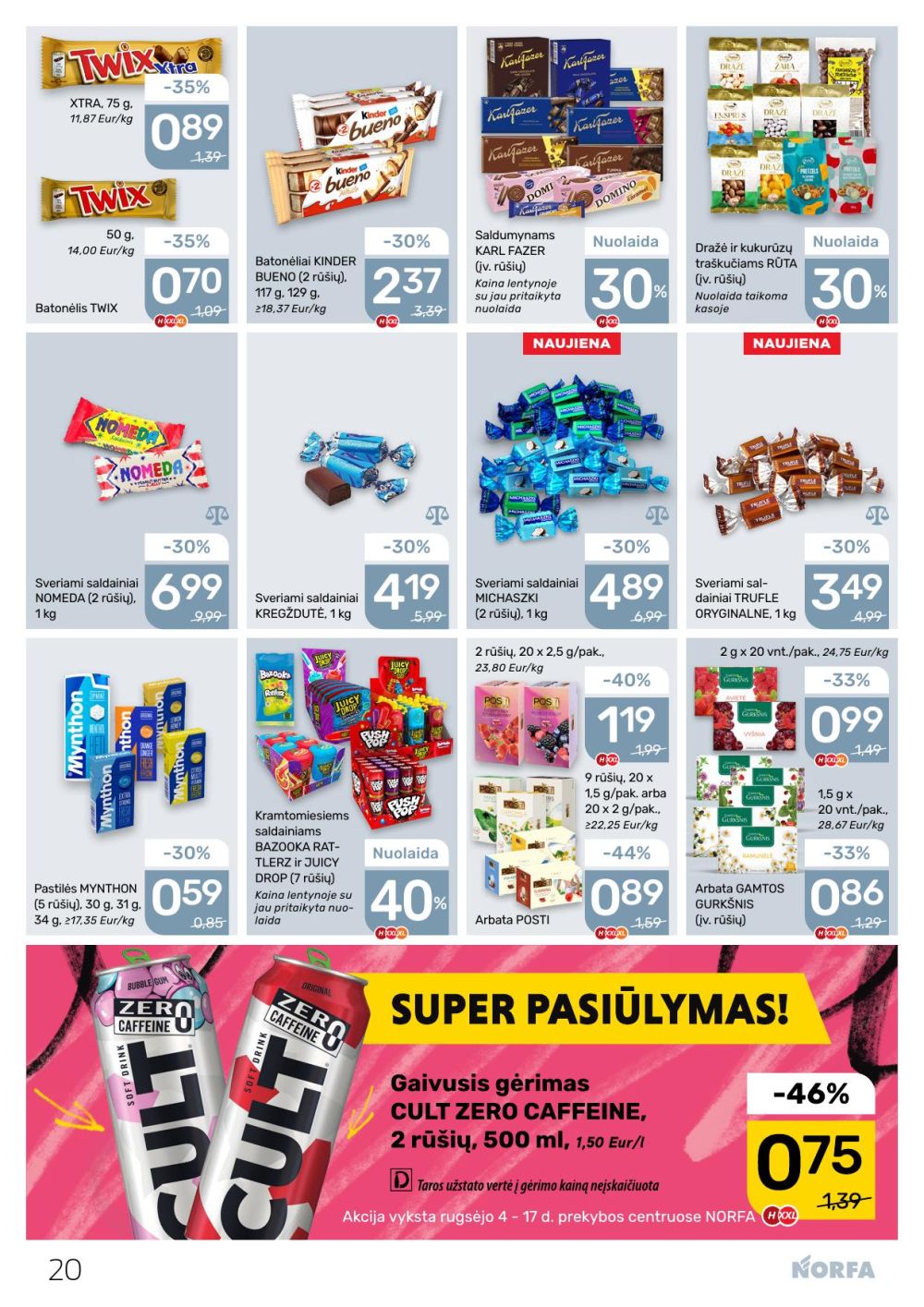 norfa - NORFA - Leidinys Nr.19 (2025 09 04 - 2025 09 17) - page: 20