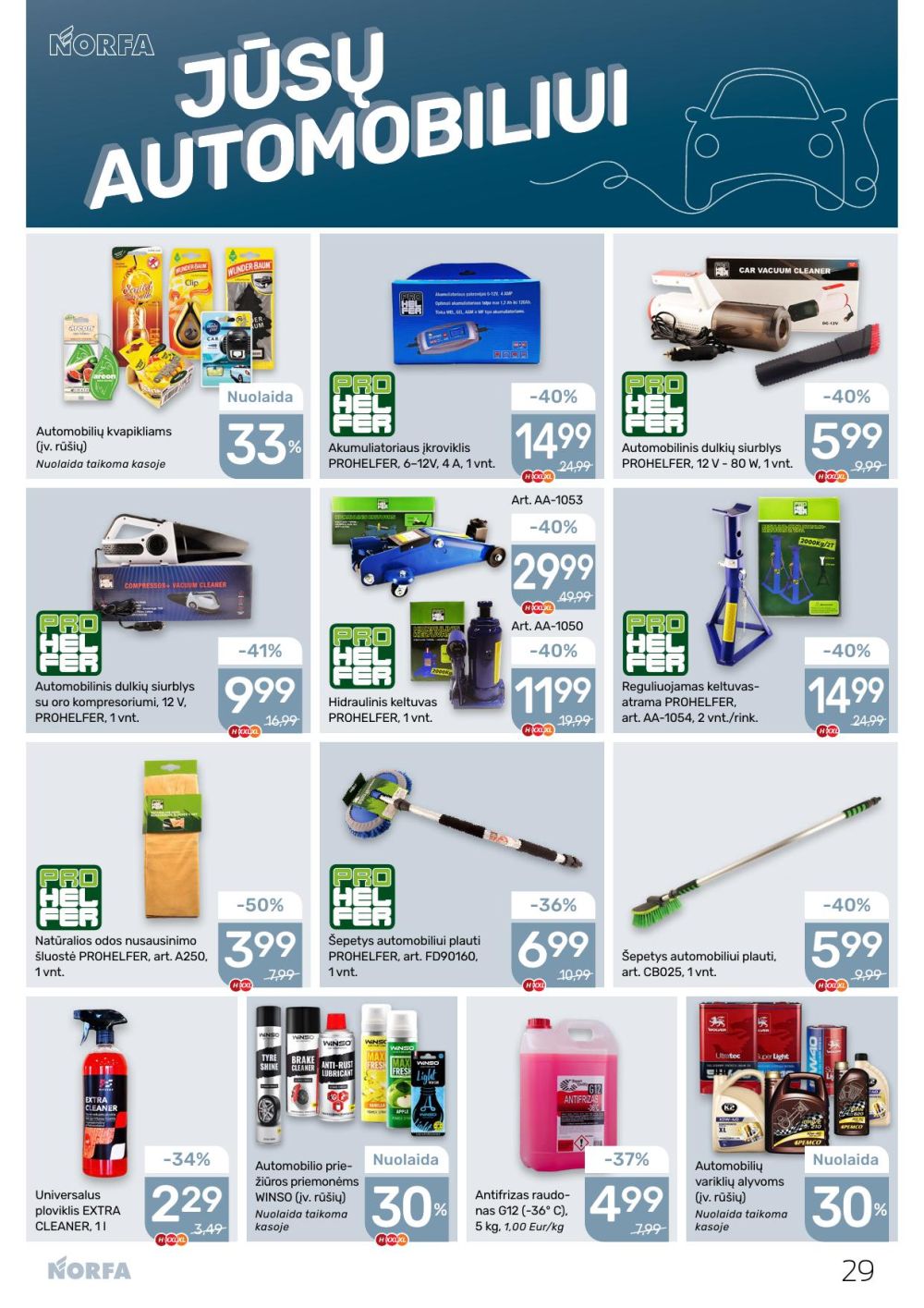 norfa - NORFA - Leidinys Nr.19 (2025 09 04 - 2025 09 17) - page: 29