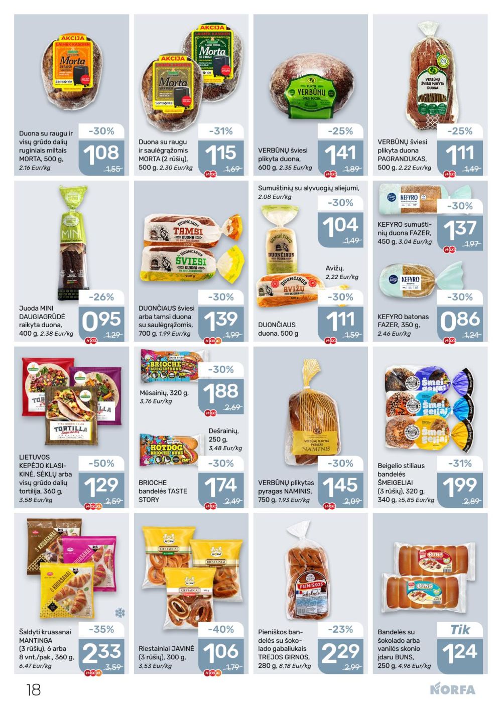 norfa - NORFA - Leidinys Nr.19 (2025 09 04 - 2025 09 17) - page: 18