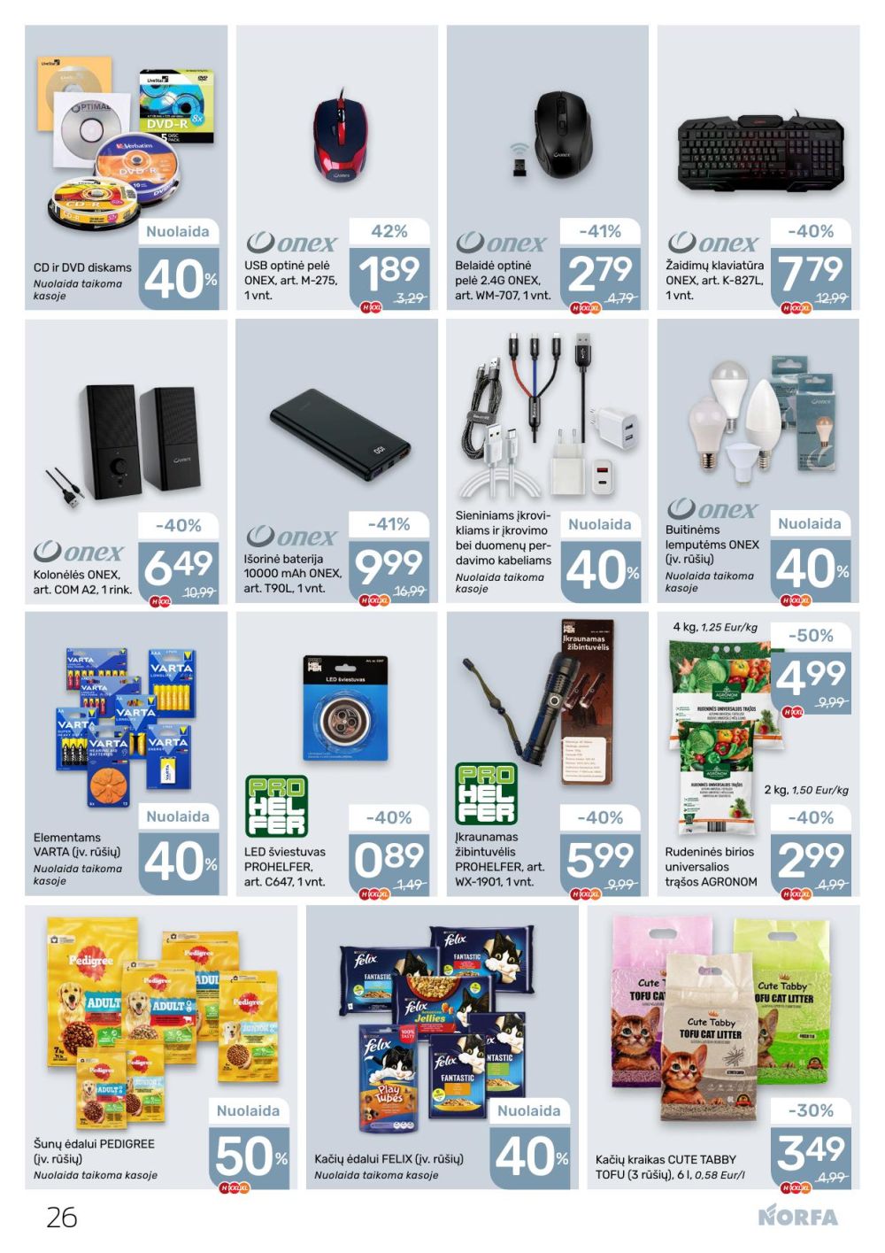 norfa - NORFA - Leidinys Nr.19 (2025 09 04 - 2025 09 17) - page: 26