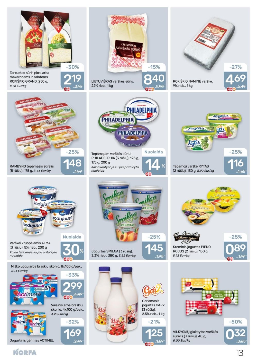 norfa - NORFA - Leidinys Nr.20 (2025 09 18 - 2025 10 01) - page: 13