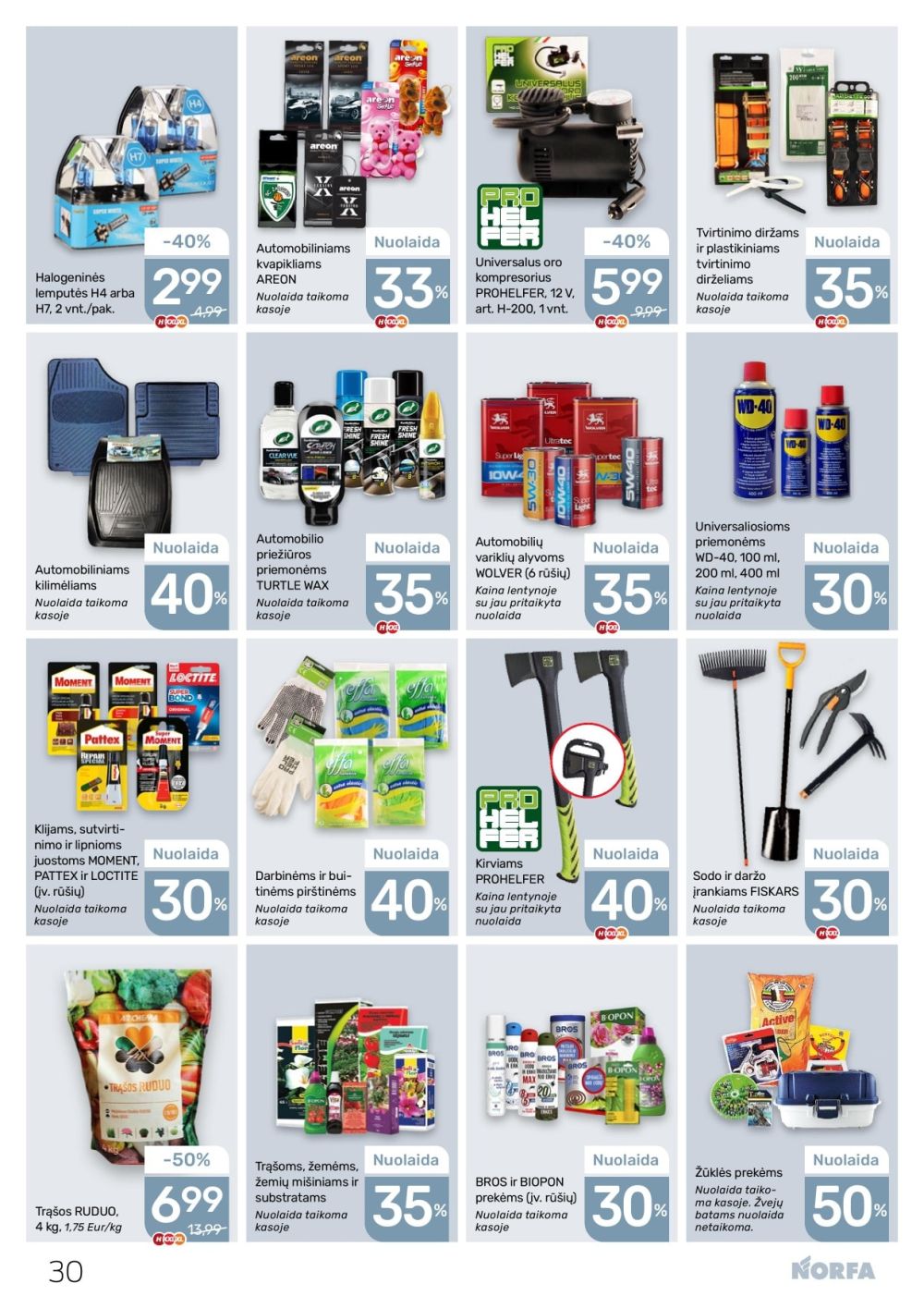 norfa - NORFA - Leidinys Nr.20 (2025 09 18 - 2025 10 01) - page: 30