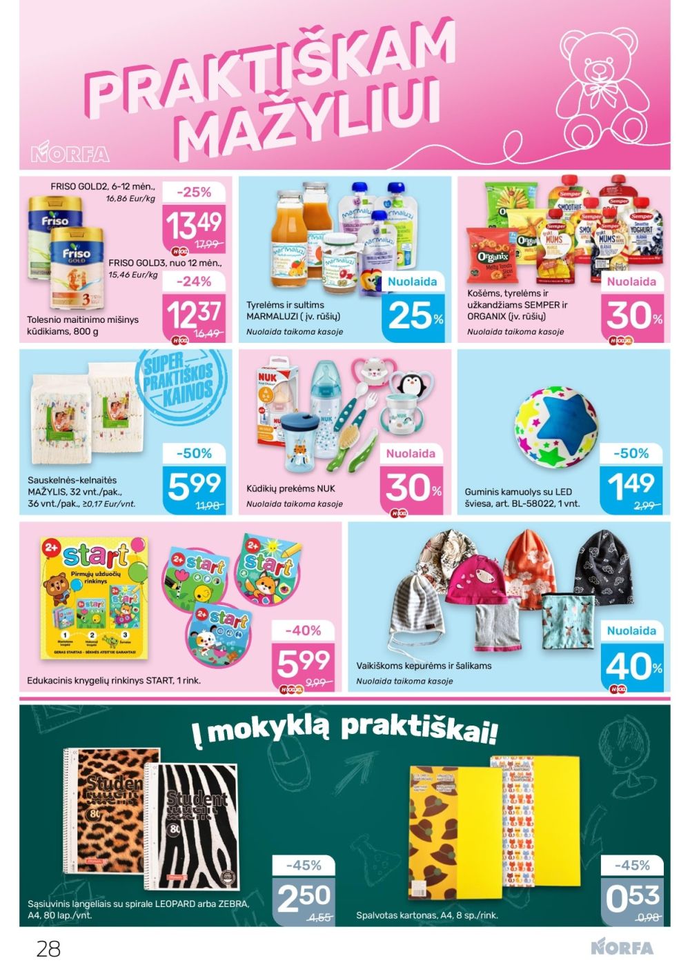 norfa - NORFA - Leidinys Nr.20 (2025 09 18 - 2025 10 01) - page: 28