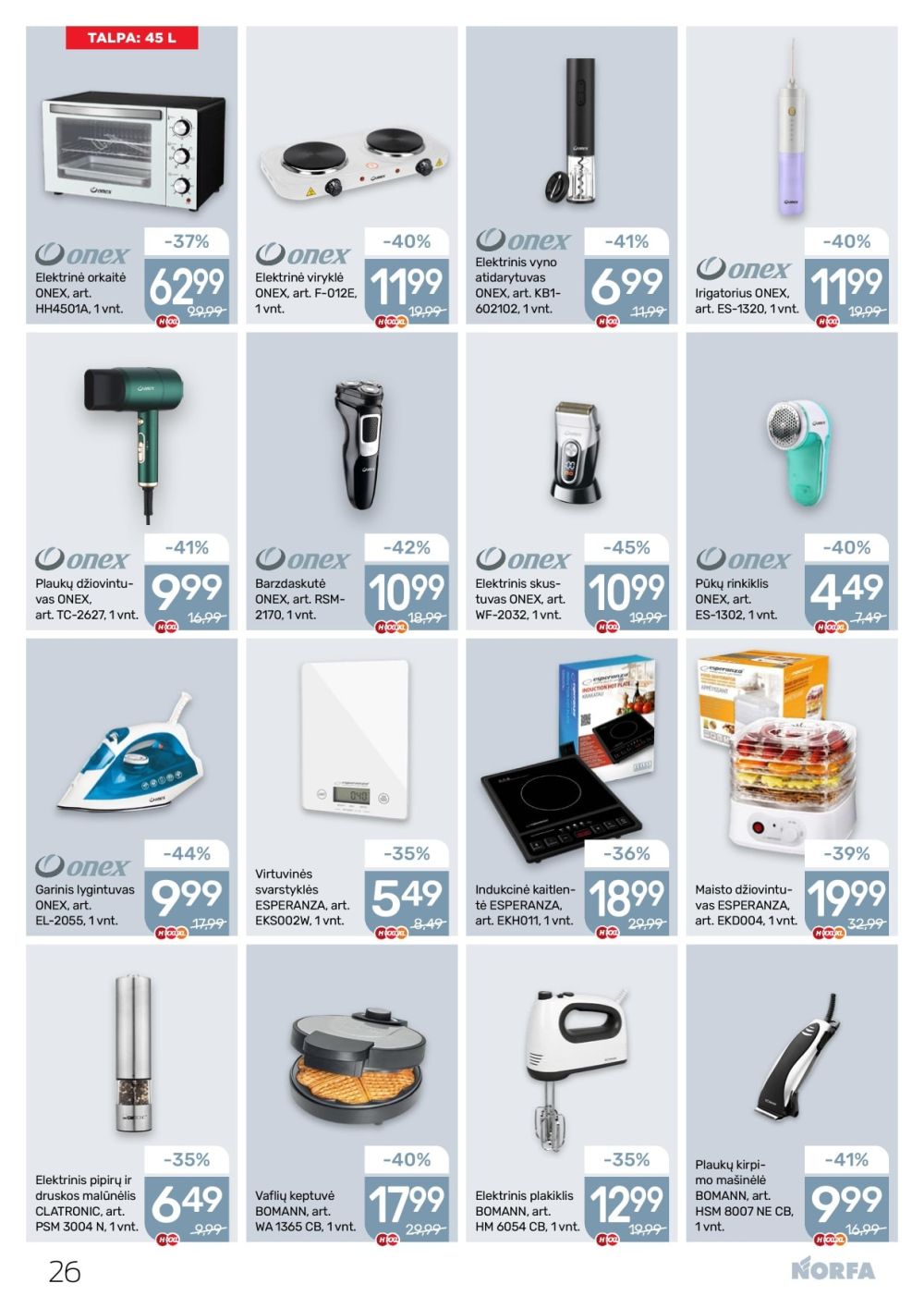 norfa - NORFA - Leidinys Nr.20 (2025 09 18 - 2025 10 01) - page: 26