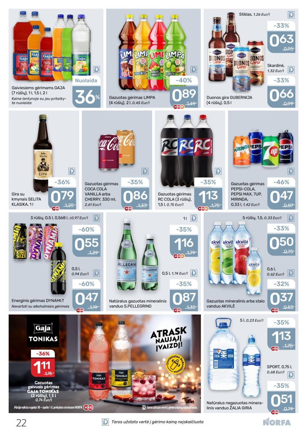 norfa - NORFA - Leidinys Nr.20 (2025 09 18 - 2025 10 01) - page: 22