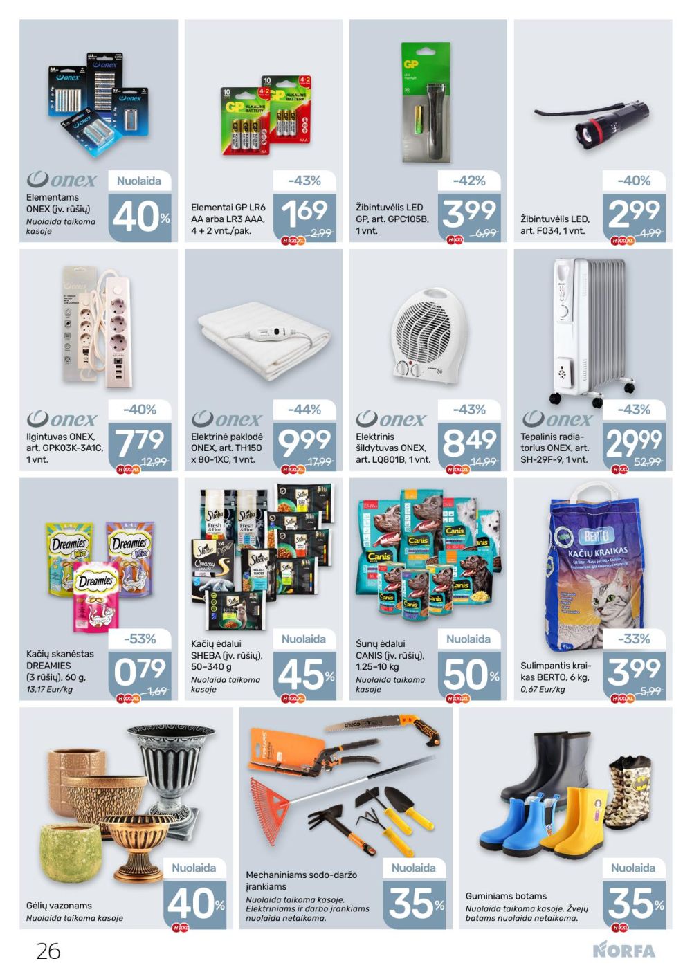 norfa - NORFA - Leidinys Nr.21 (2025 10 02 - 2025 10 15) - page: 26