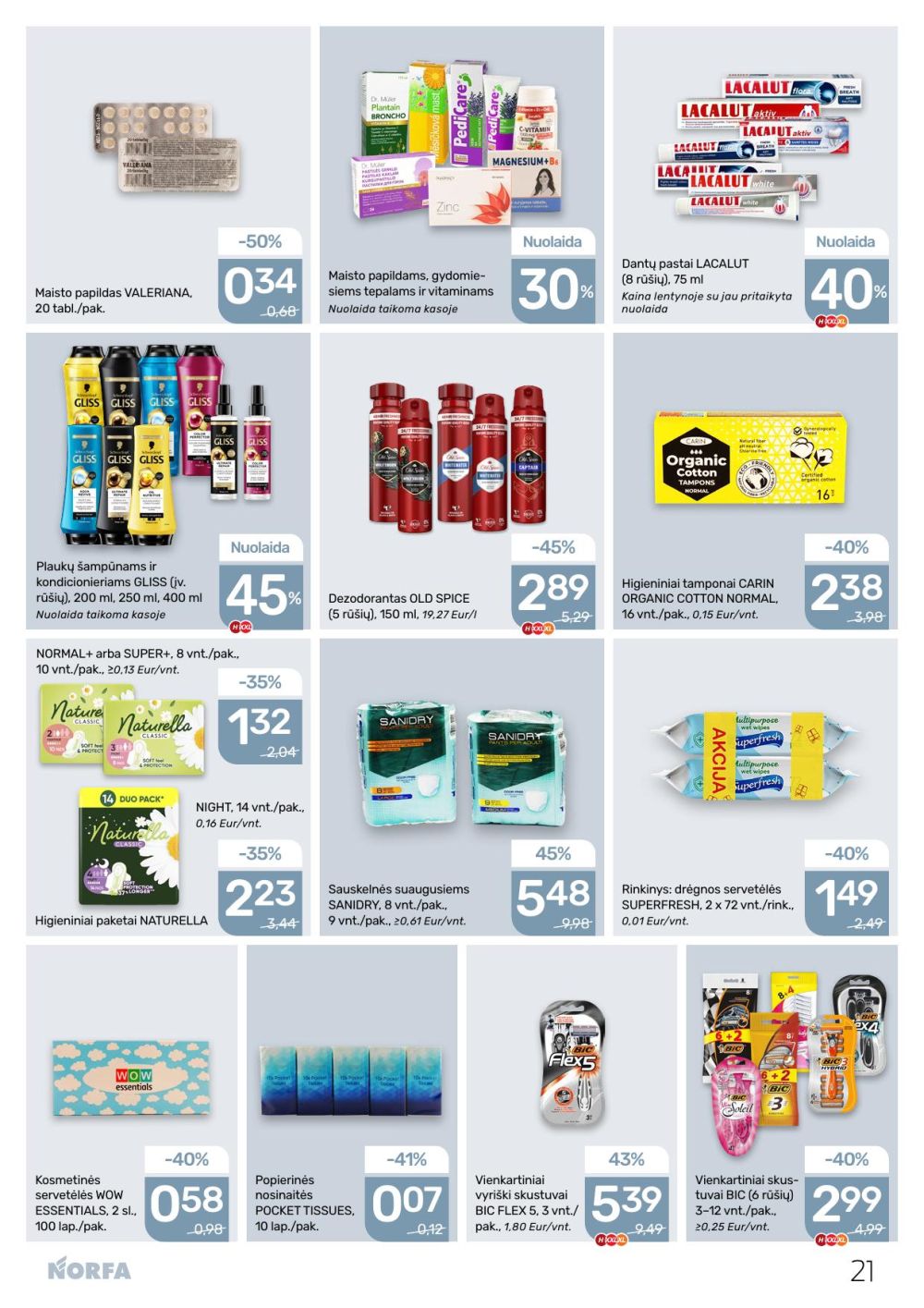 norfa - NORFA - Leidinys Nr.21 (2025 10 02 - 2025 10 15) - page: 21