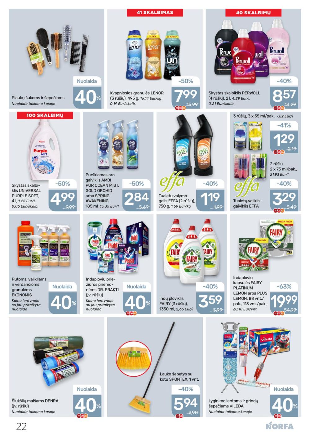 norfa - NORFA - Leidinys Nr.21 (2025 10 02 - 2025 10 15) - page: 22