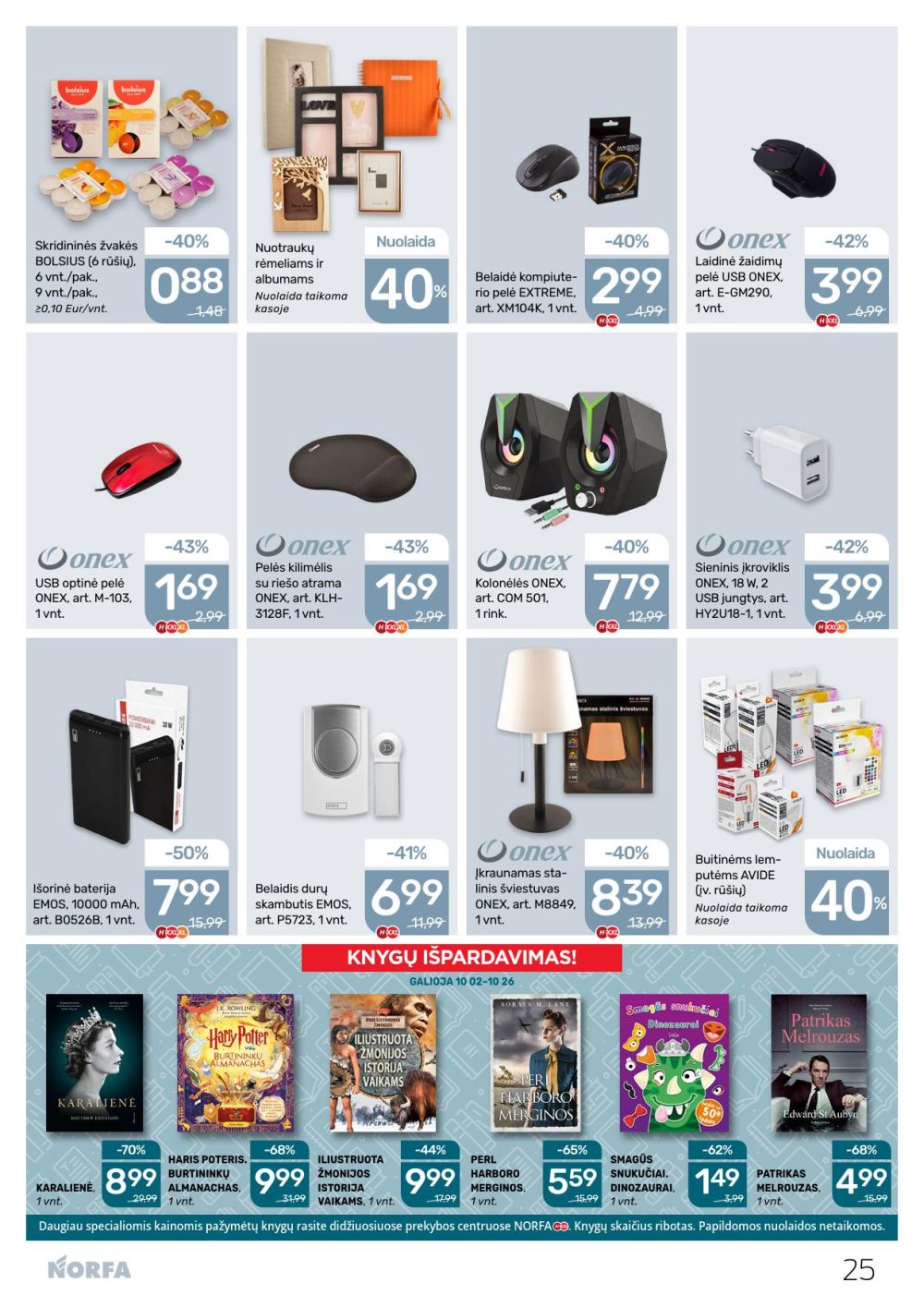 norfa - NORFA - Leidinys Nr.21 (2025 10 02 - 2025 10 15) - page: 25