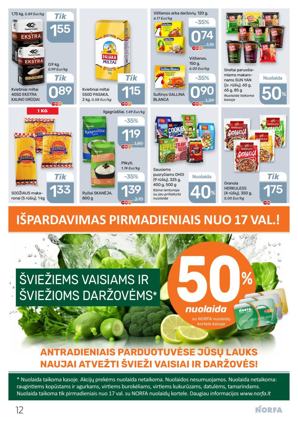 norfa - NORFA - Leidinys Nr.21 (2025 10 02 - 2025 10 15) - page: 12