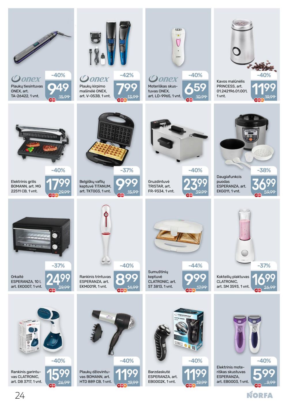 norfa - NORFA - Leidinys Nr.21 (2025 10 02 - 2025 10 15) - page: 24