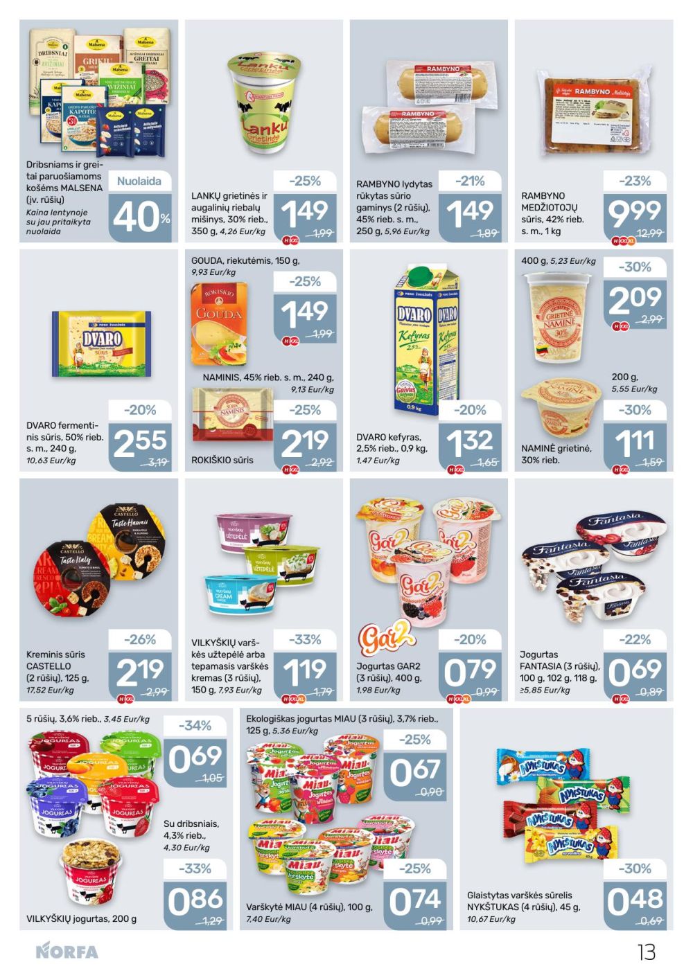 norfa - NORFA - Leidinys Nr.21 (2025 10 02 - 2025 10 15) - page: 13