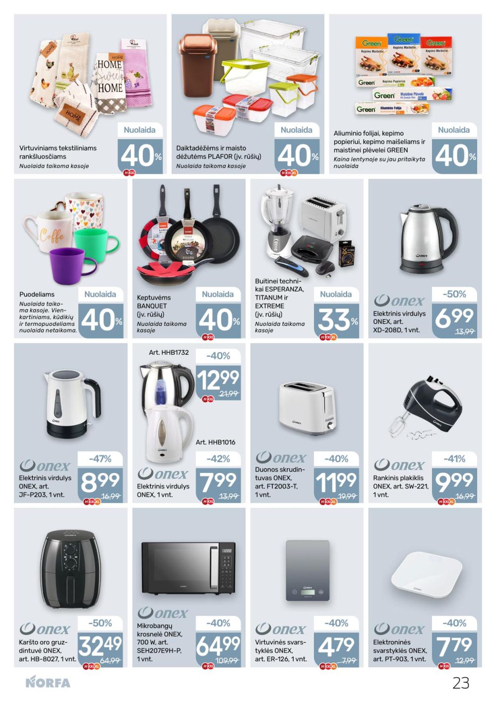 norfa - NORFA - Leidinys Nr.21 (2025 10 02 - 2025 10 15) - page: 23