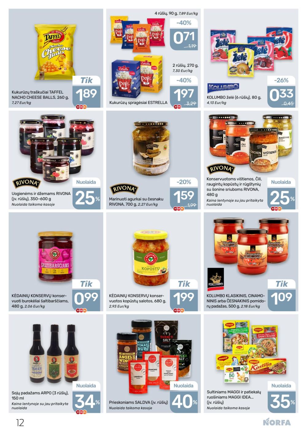 norfa - NORFA - Leidinys Nr.22 (2025 10 16 - 2025 10 29) - page: 12