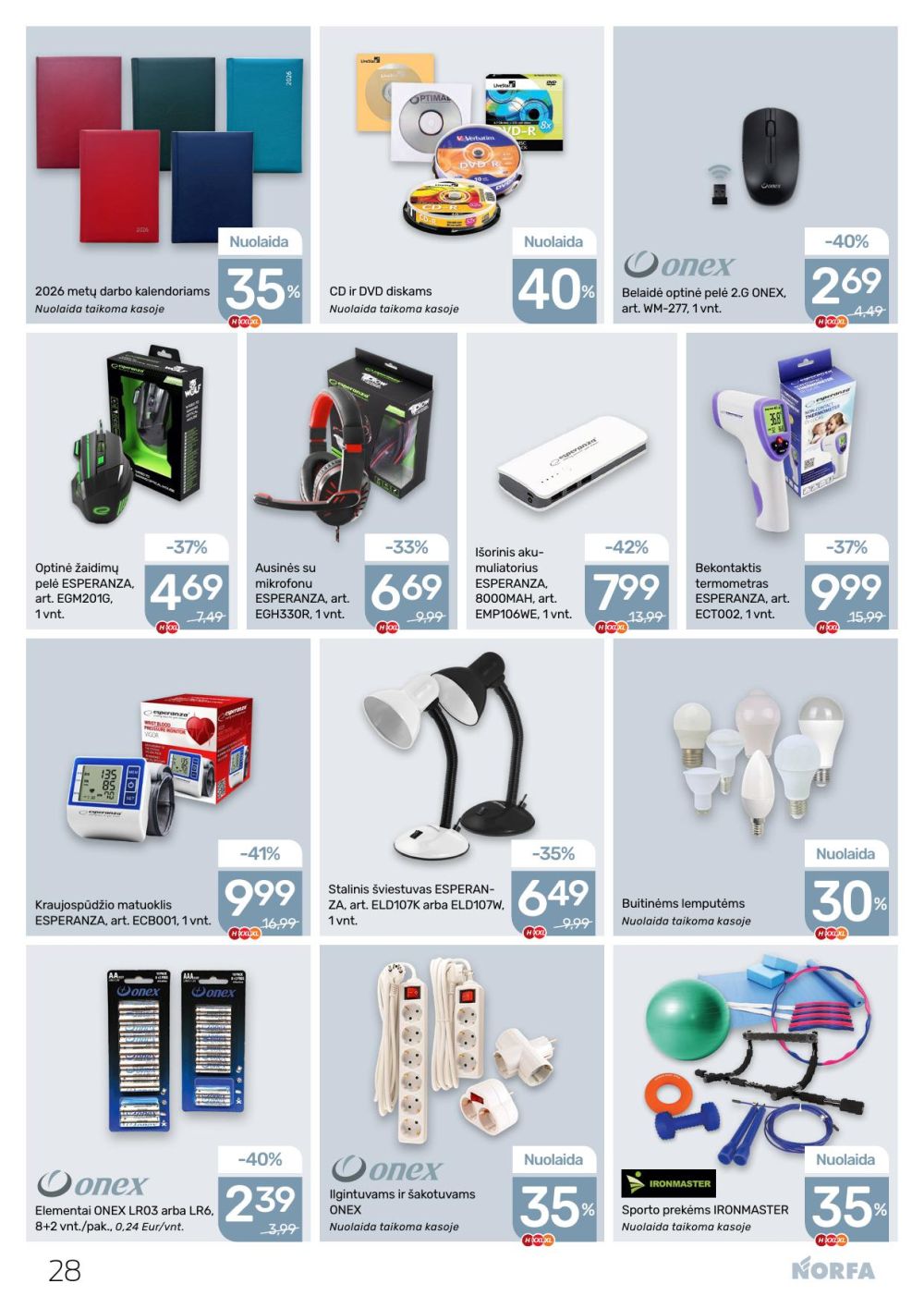 norfa - NORFA - Leidinys Nr.22 (2025 10 16 - 2025 10 29) - page: 28