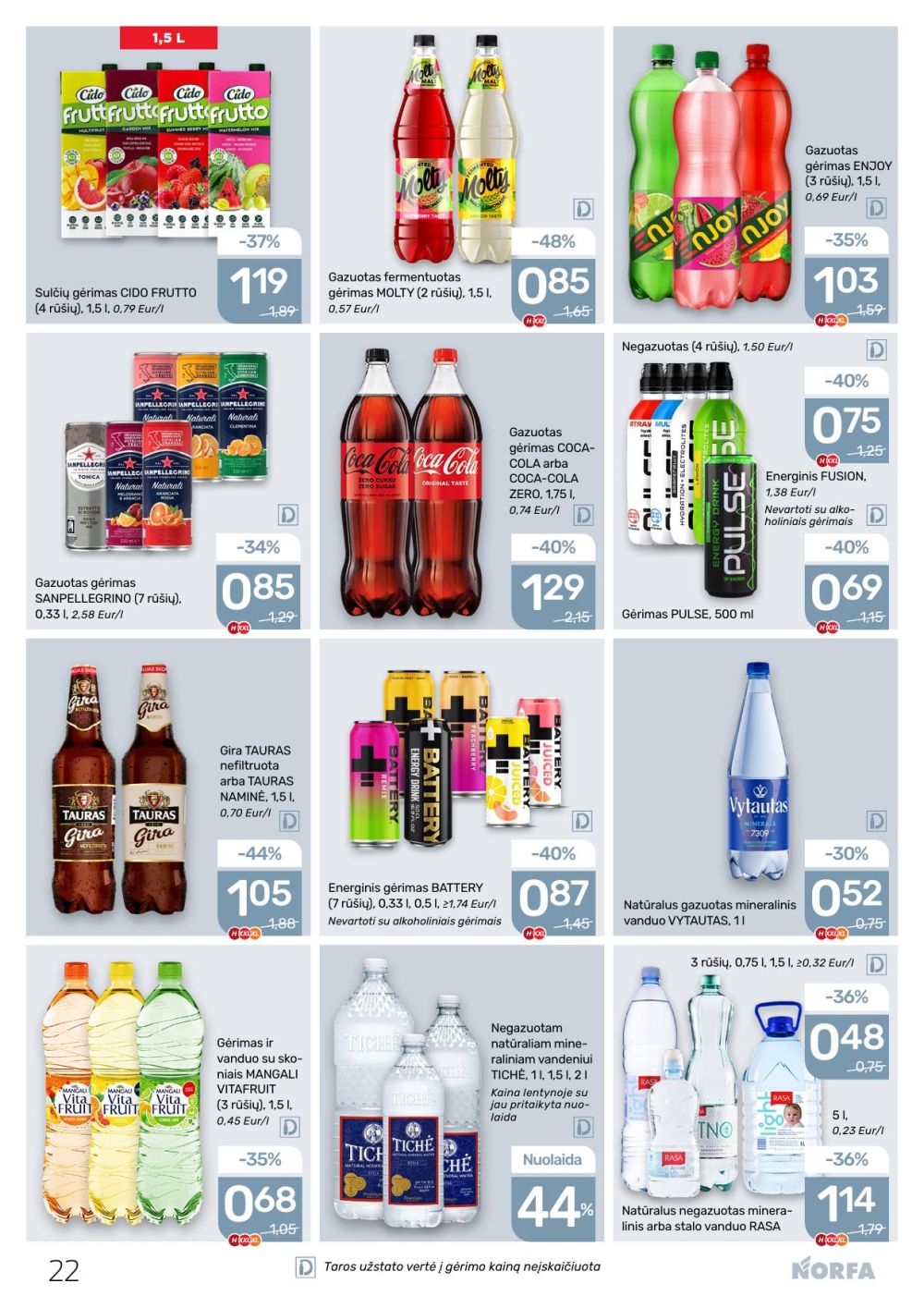 norfa - NORFA - Leidinys Nr.22 (2025 10 16 - 2025 10 29) - page: 22