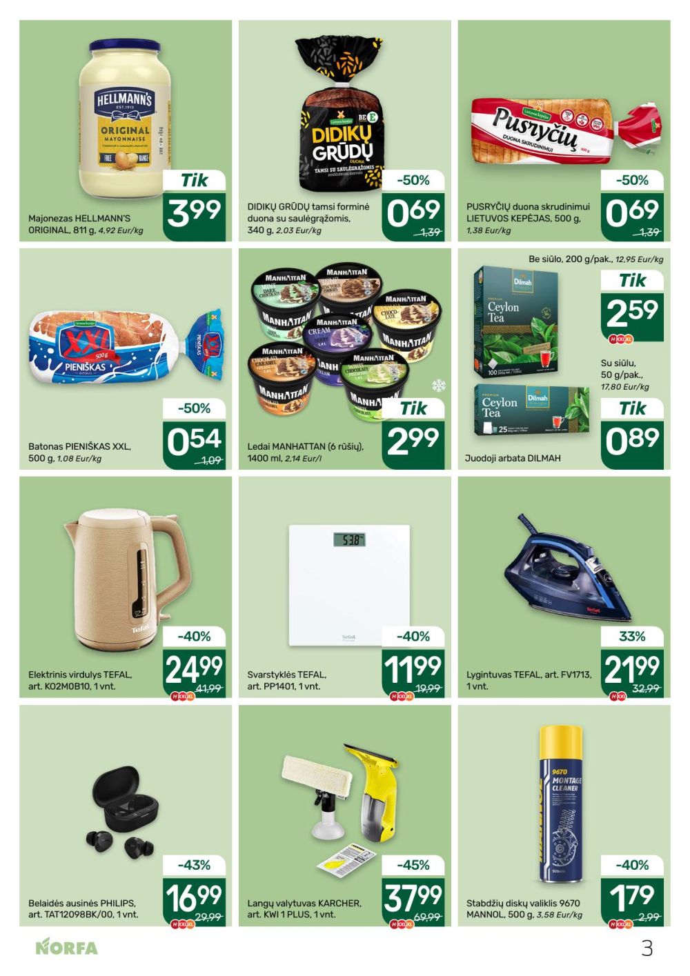 norfa - NORFA - Leidinys Nr.22 (2025 10 16 - 2025 10 29) - page: 3