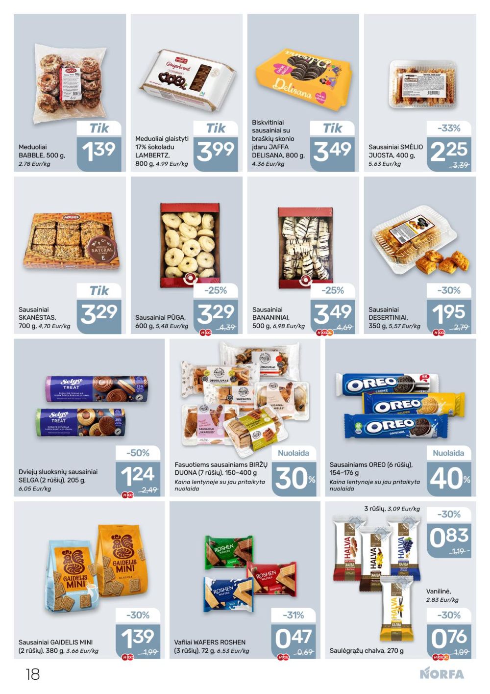 norfa - NORFA - Leidinys Nr.23 (2025 10 30 - 2025 11 12) - page: 18