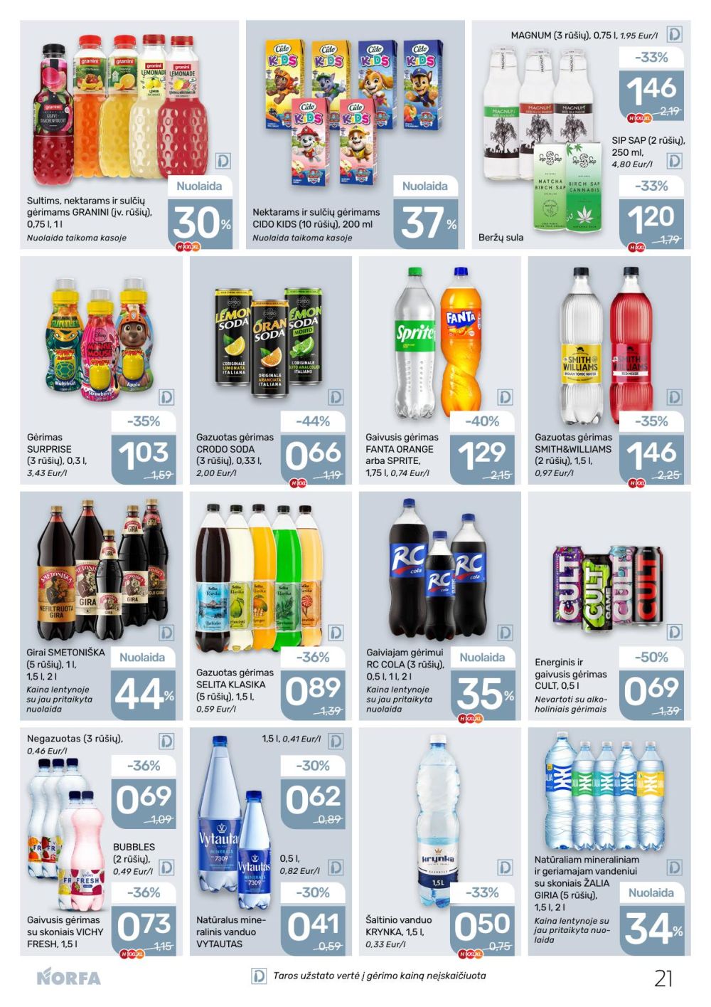 norfa - NORFA - Leidinys Nr.23 (2025 10 30 - 2025 11 12) - page: 21