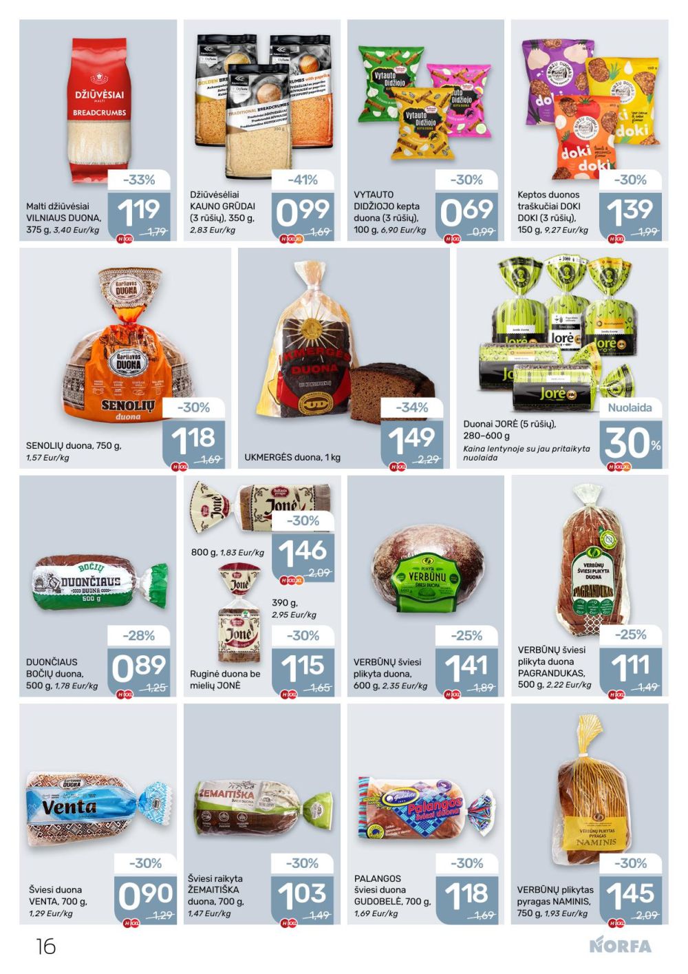 norfa - NORFA - Leidinys Nr.23 (2025 10 30 - 2025 11 12) - page: 16