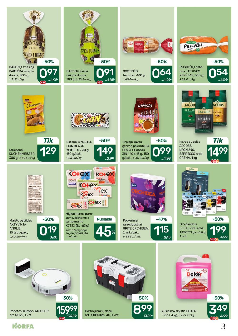 norfa - NORFA - Leidinys Nr.23 (2025 10 30 - 2025 11 12) - page: 3