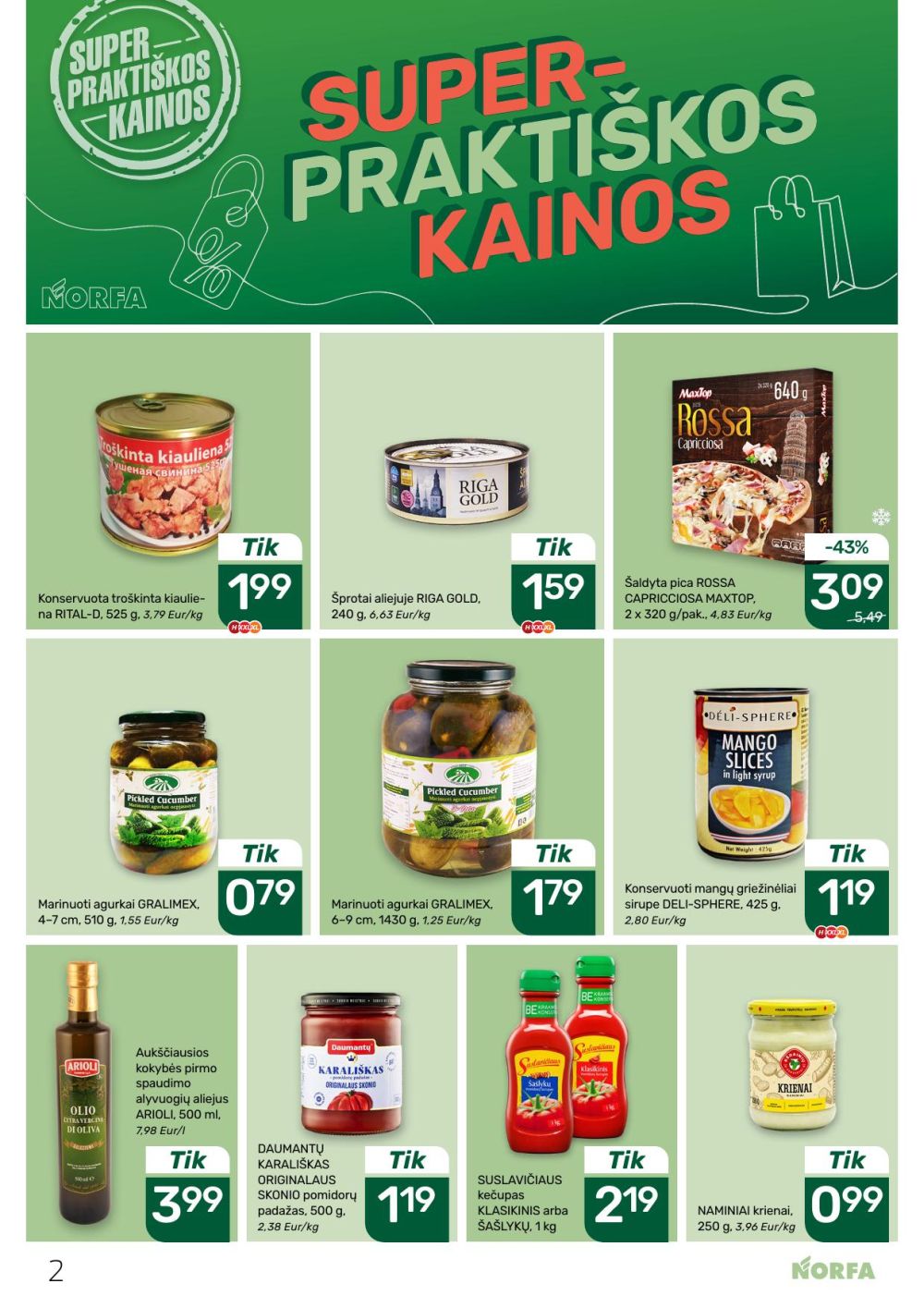 norfa - NORFA - Leidinys Nr.24 (2025 11 13 - 2025 11 26) - page: 2