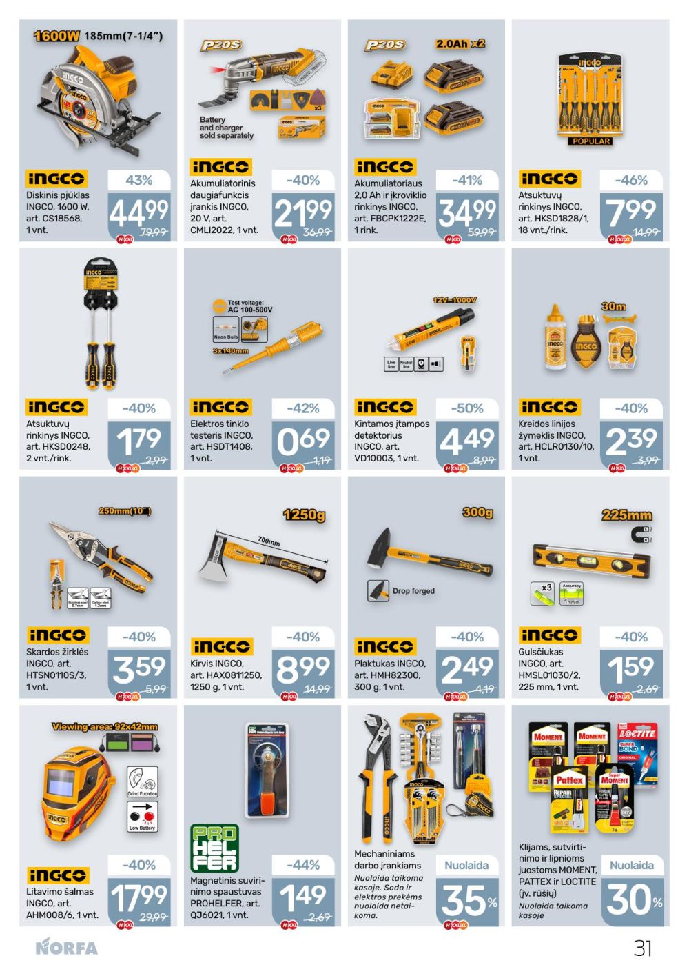 norfa - NORFA - Leidinys Nr.24 (2025 11 13 - 2025 11 26) - page: 31