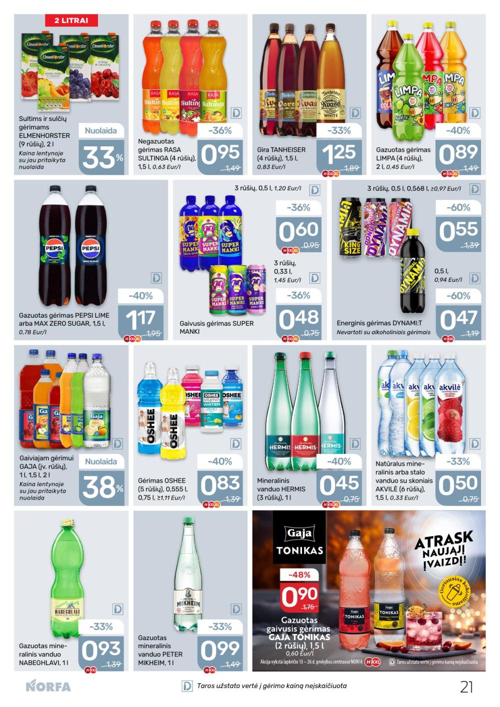 norfa - NORFA - Leidinys Nr.24 (2025 11 13 - 2025 11 26) - page: 21