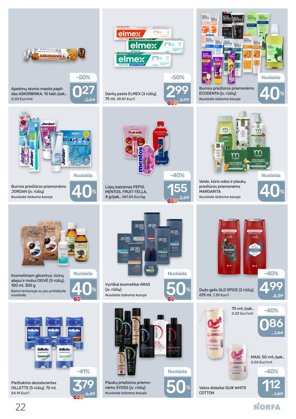 norfa - NORFA - Leidinys Nr.24 (2025 11 13 - 2025 11 26) - page: 22