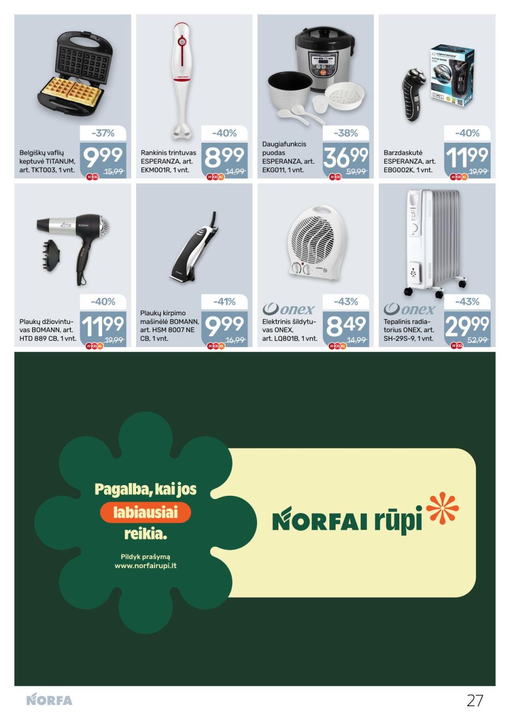 norfa - NORFA - Leidinys Nr.24 (2025 11 13 - 2025 11 26) - page: 27