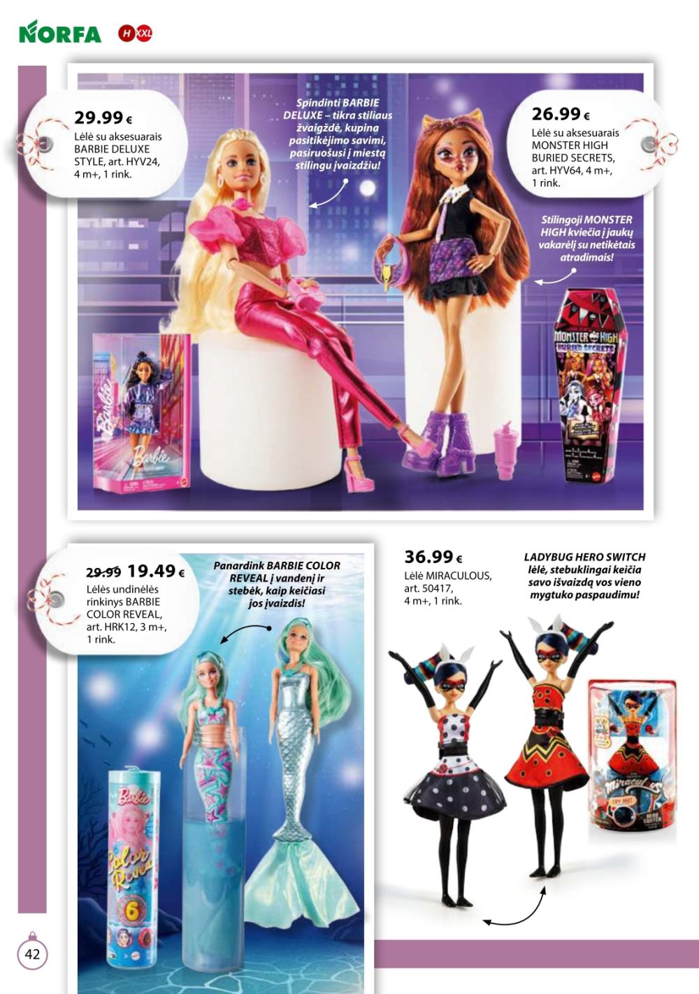 norfa - NORFA - IŠSIRINK SAVO KALĖDAS (2025 11 18 - 2026 01 05) - page: 42