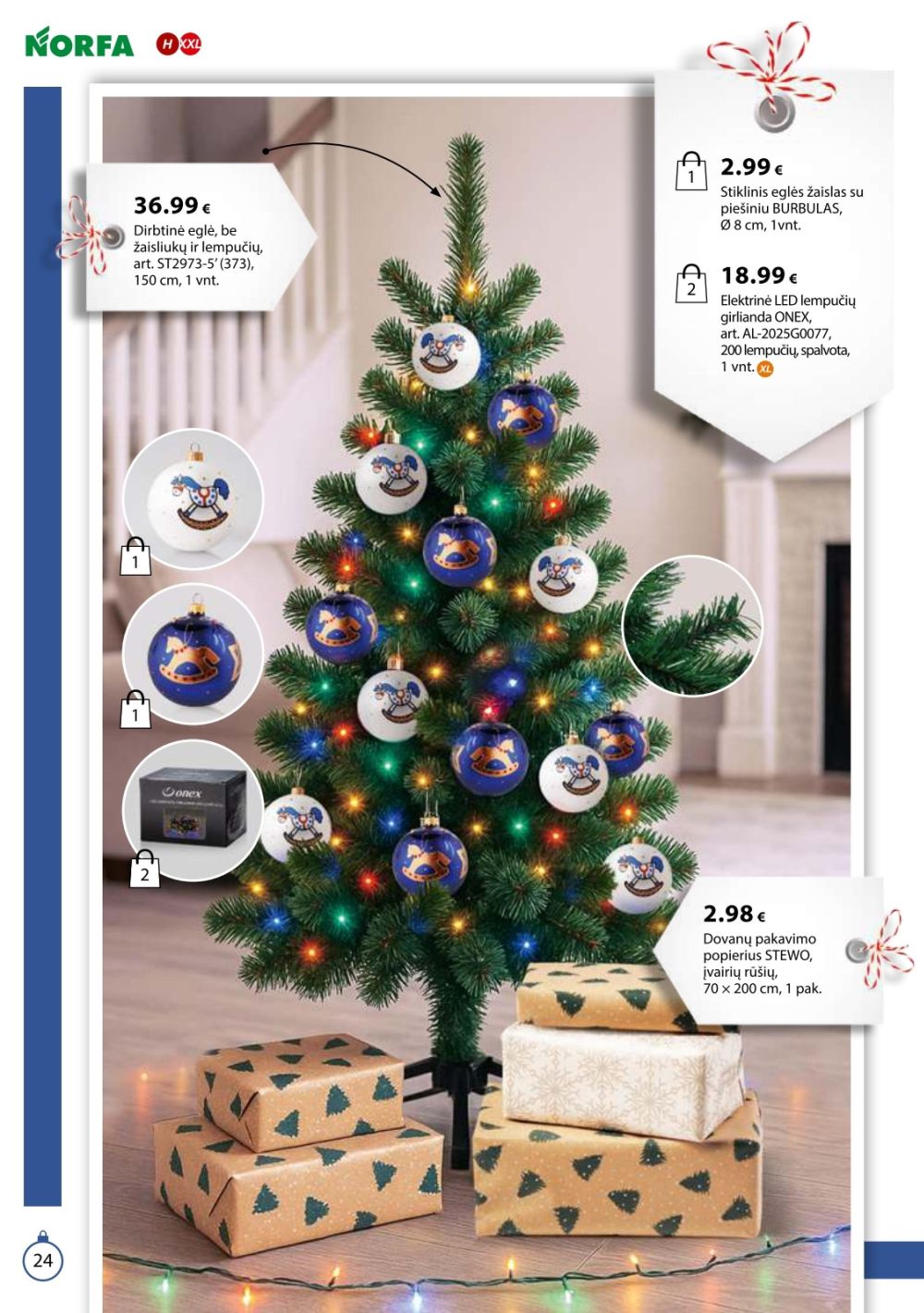 norfa - NORFA - IŠSIRINK SAVO KALĖDAS (2025 11 18 - 2026 01 05) - page: 24