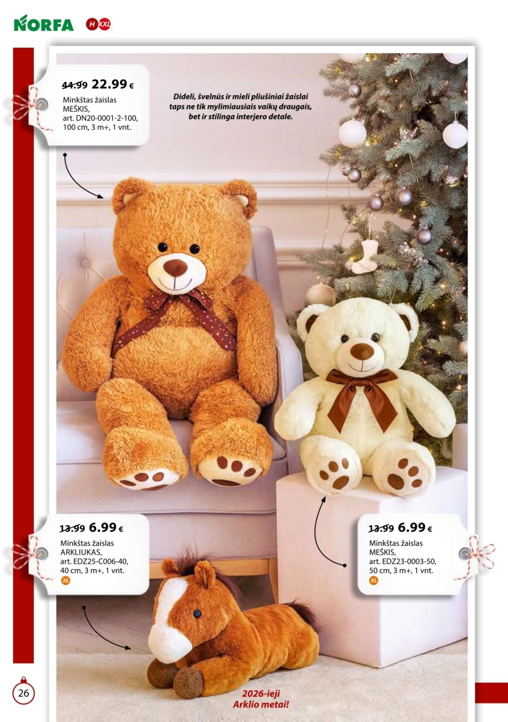 norfa - NORFA - IŠSIRINK SAVO KALĖDAS (2025 11 18 - 2026 01 05) - page: 26