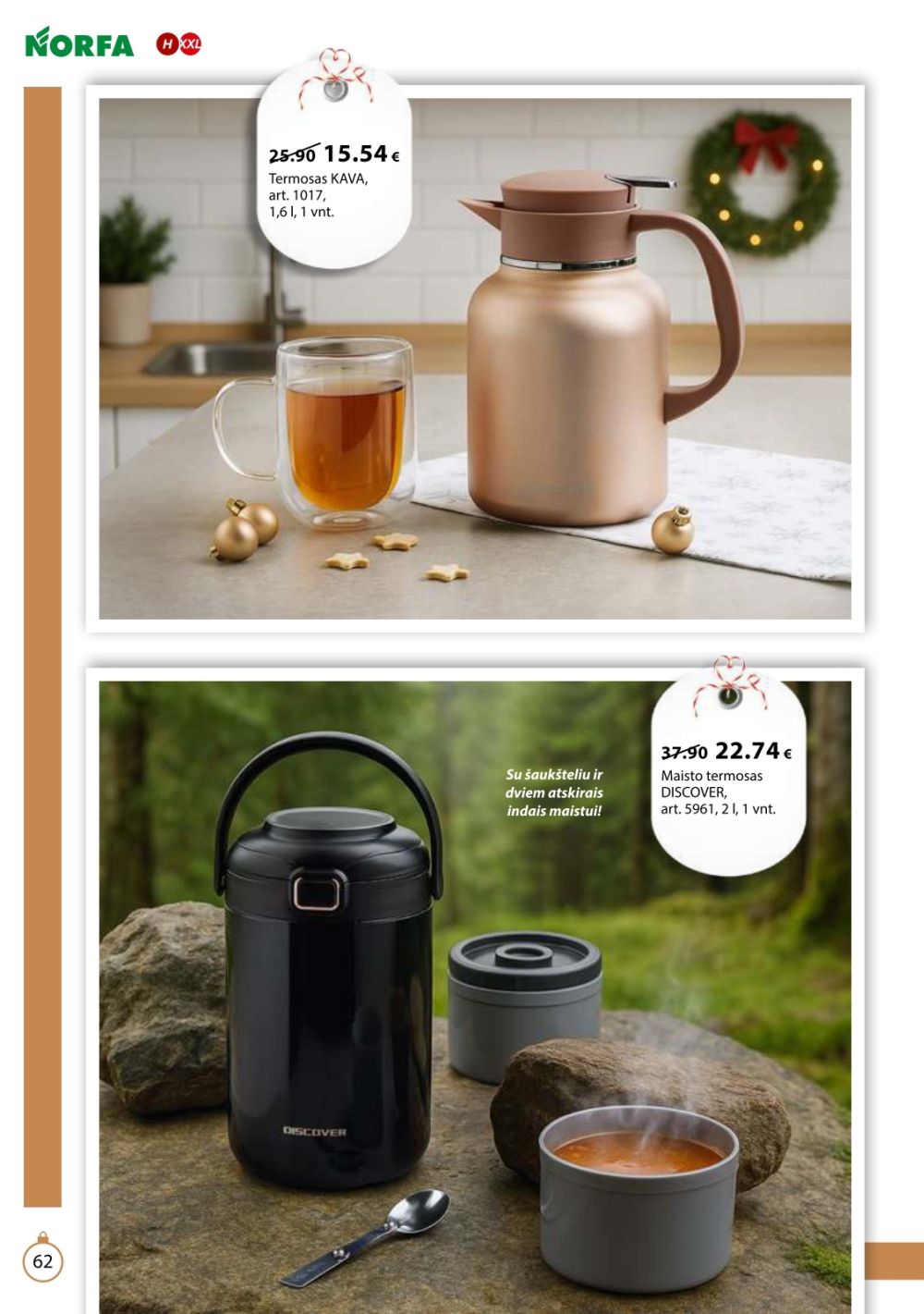 norfa - NORFA - IŠSIRINK SAVO KALĖDAS (2025 11 18 - 2026 01 05) - page: 62