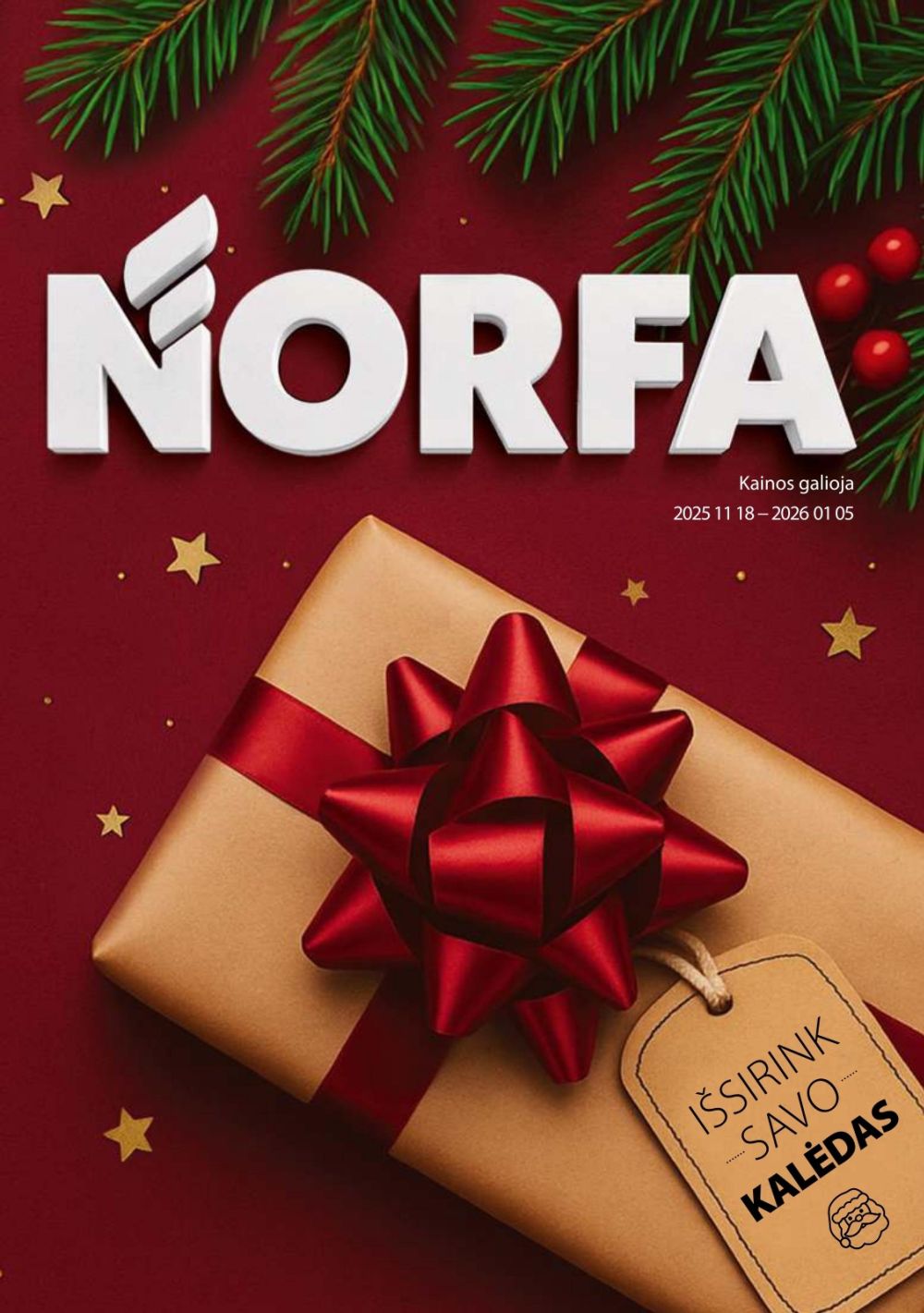 norfa - NORFA - IŠSIRINK SAVO KALĖDAS (2025 11 18 - 2026 01 05)