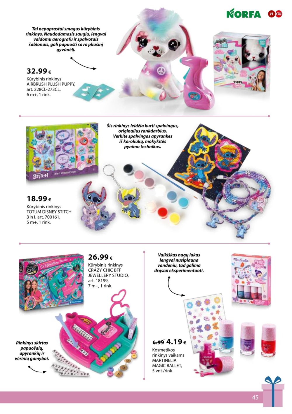 norfa - NORFA - IŠSIRINK SAVO KALĖDAS (2025 11 18 - 2026 01 05) - page: 45