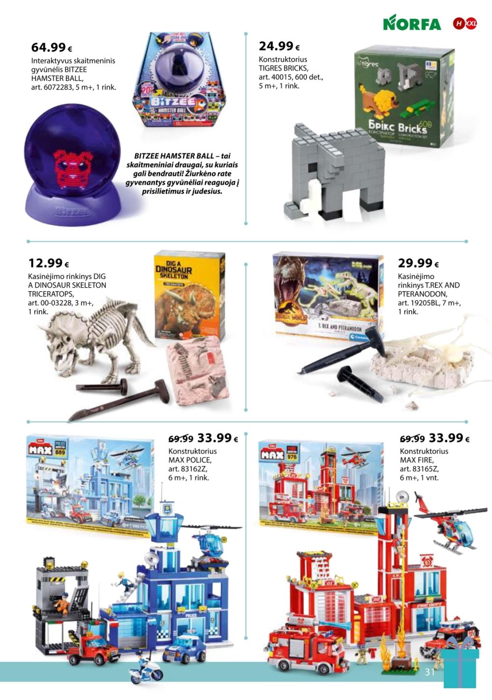 norfa - NORFA - IŠSIRINK SAVO KALĖDAS (2025 11 18 - 2026 01 05) - page: 31