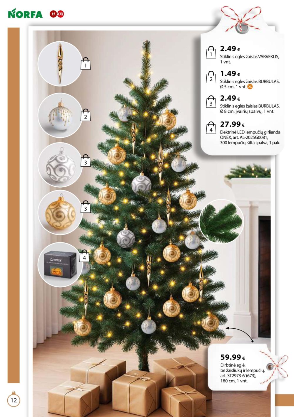 norfa - NORFA - IŠSIRINK SAVO KALĖDAS (2025 11 18 - 2026 01 05) - page: 12