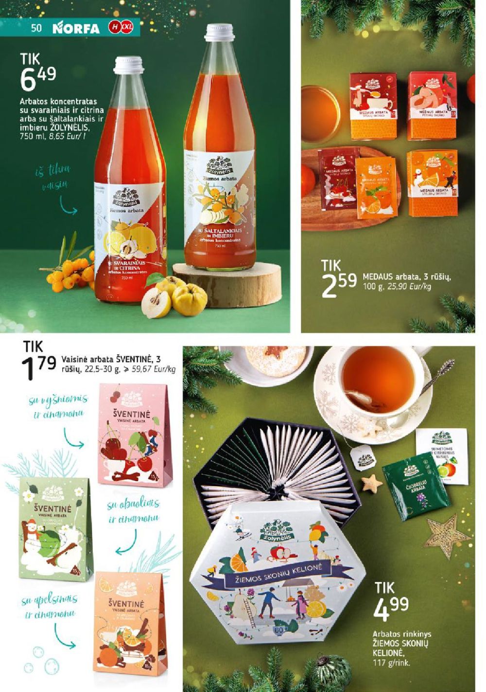 norfa - NORFA - PARSINEŠKITE NAMO KALĖDAS! (2025 12 09 - 2026 01 05) - page: 50