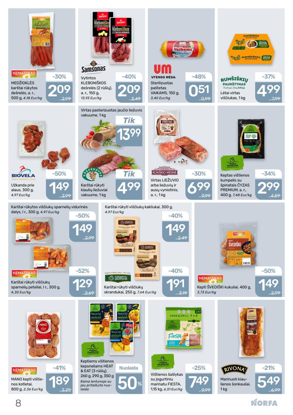 norfa - NORFA - Leidinys Nr.26 (2025 12 11 - 2026 01 07) - page: 8