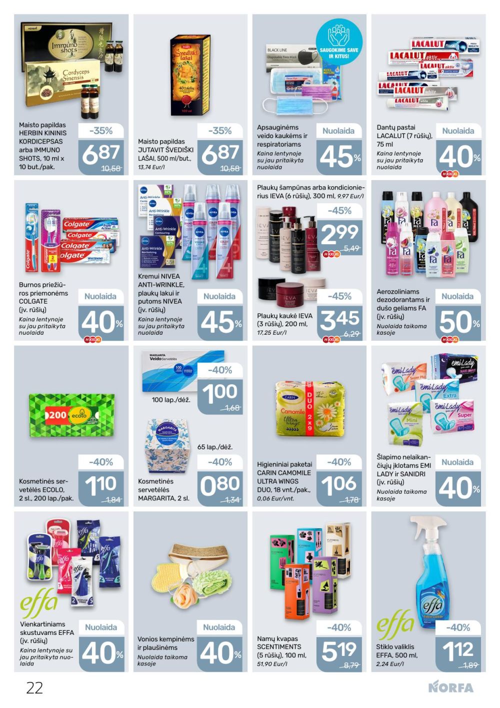 norfa - NORFA - Leidinys Nr.26 (2025 12 11 - 2026 01 07) - page: 22