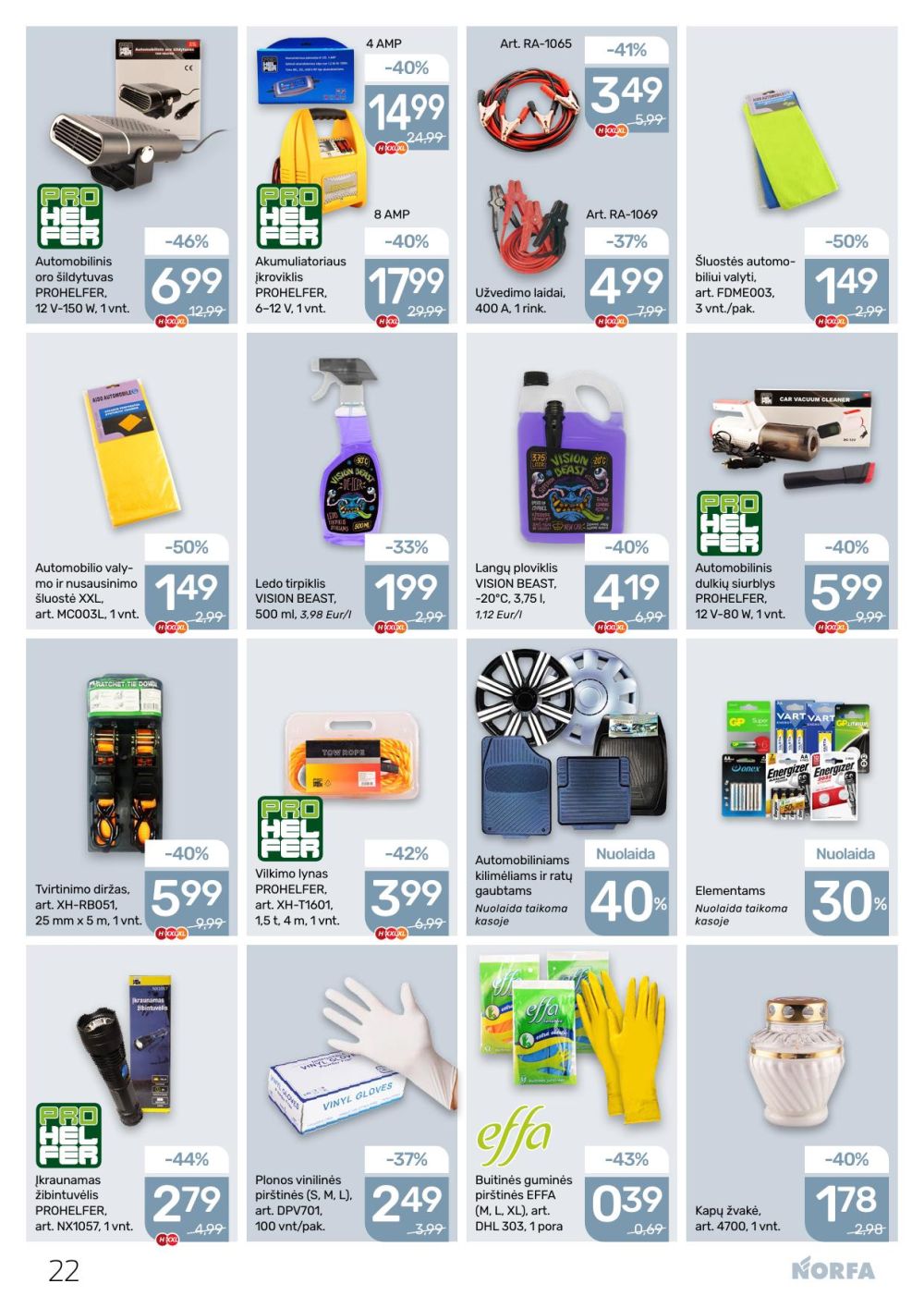 norfa - NORFA - Leidinys Nr.1 (2026 01 08 - 2026 01 21) - page: 22