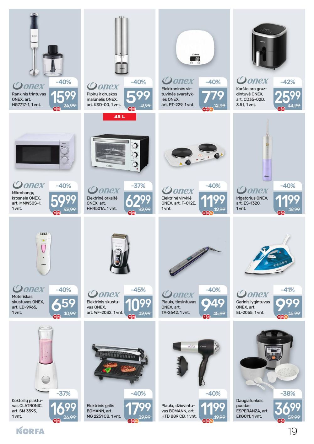 norfa - NORFA - Leidinys Nr.1 (2026 01 08 - 2026 01 21) - page: 19