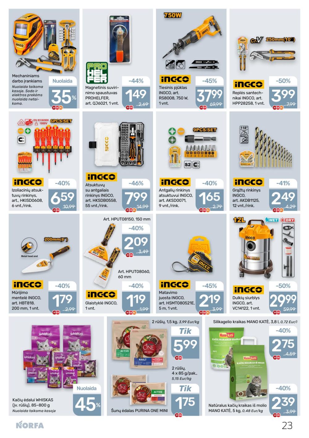 norfa - NORFA - Leidinys Nr.1 (2026 01 08 - 2026 01 21) - page: 23