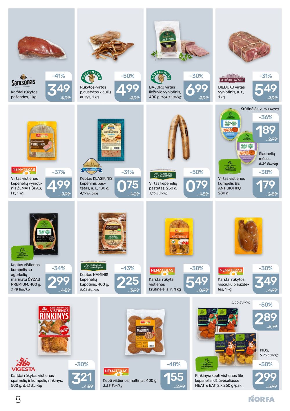 norfa - NORFA - Leidinys Nr.3 (2026 02 05 - 2026 02 18) - page: 8
