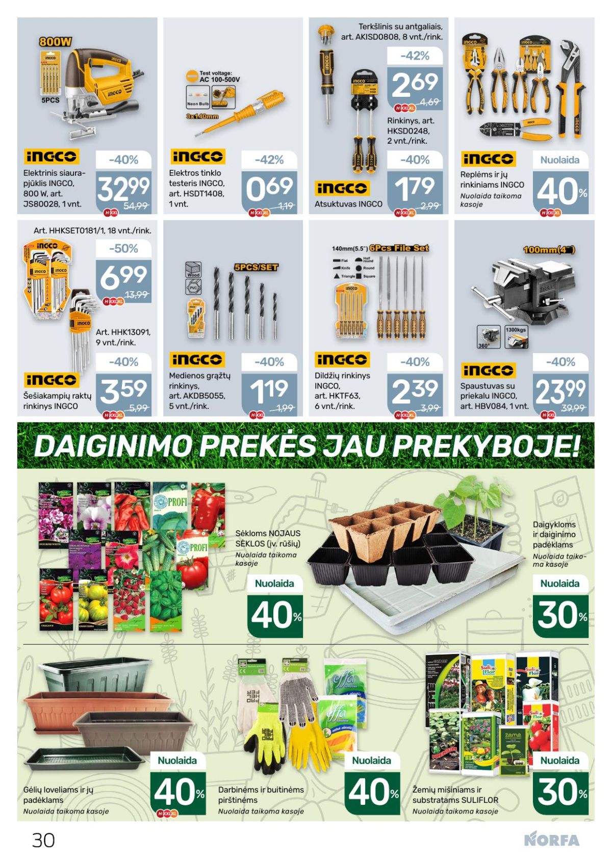 norfa - NORFA - Leidinys Nr.4 (2026 02 19 - 2026 03 04) - page: 30