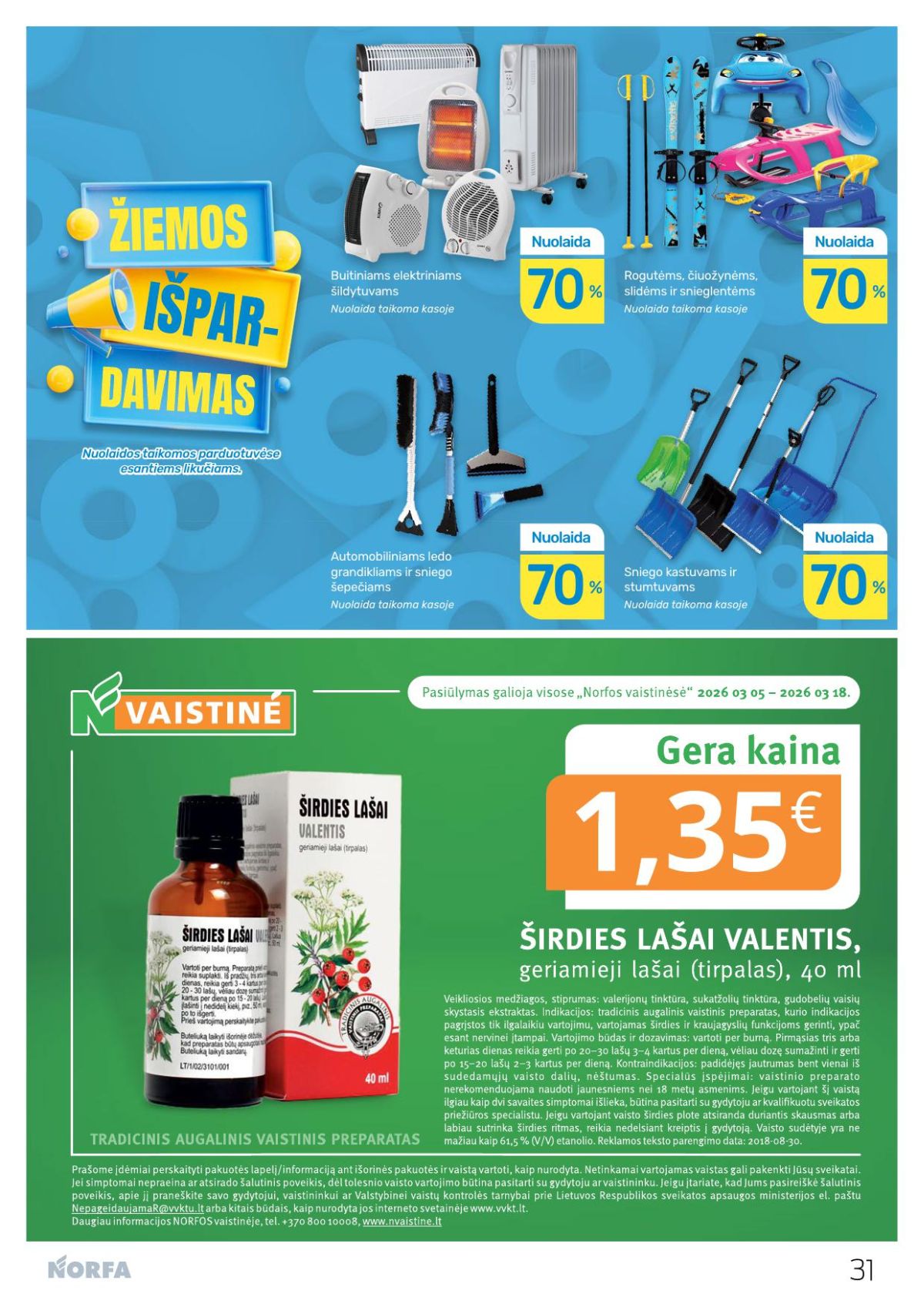 norfa - NORFA - Leidinys Nr.5 (2026 03 05 - 2026 03 18) - page: 31
