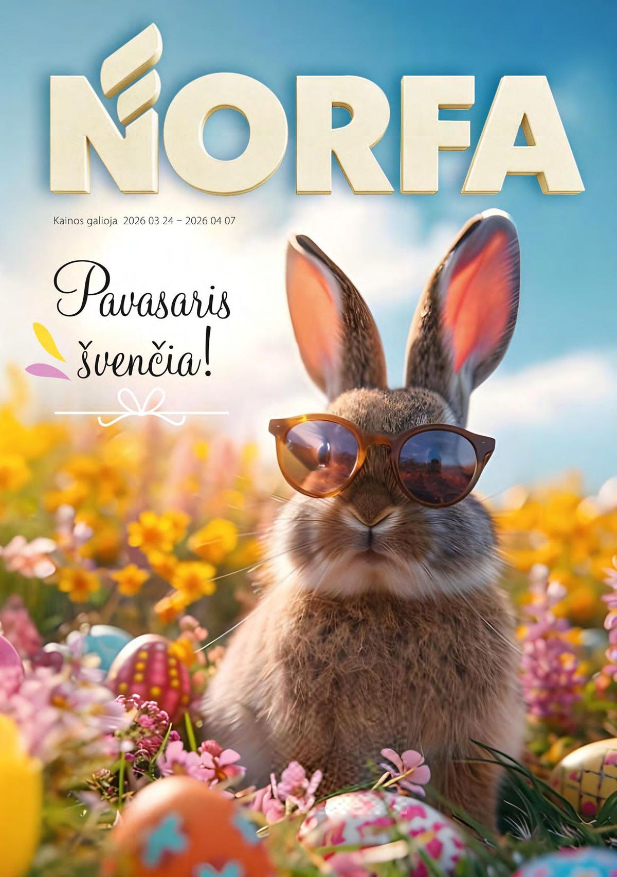 norfa - NORFA - Pavasaris švenčia! (2026 03 24 - 2026 04 07)