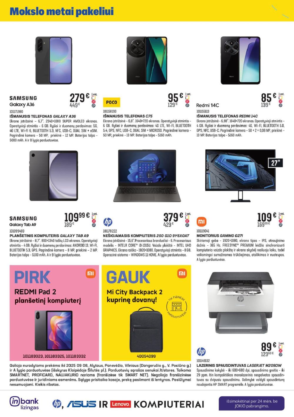 senukai - SENUKAI - Leidinys Nr.17 (2025 07 30 - 2025 09 08) - page: 22