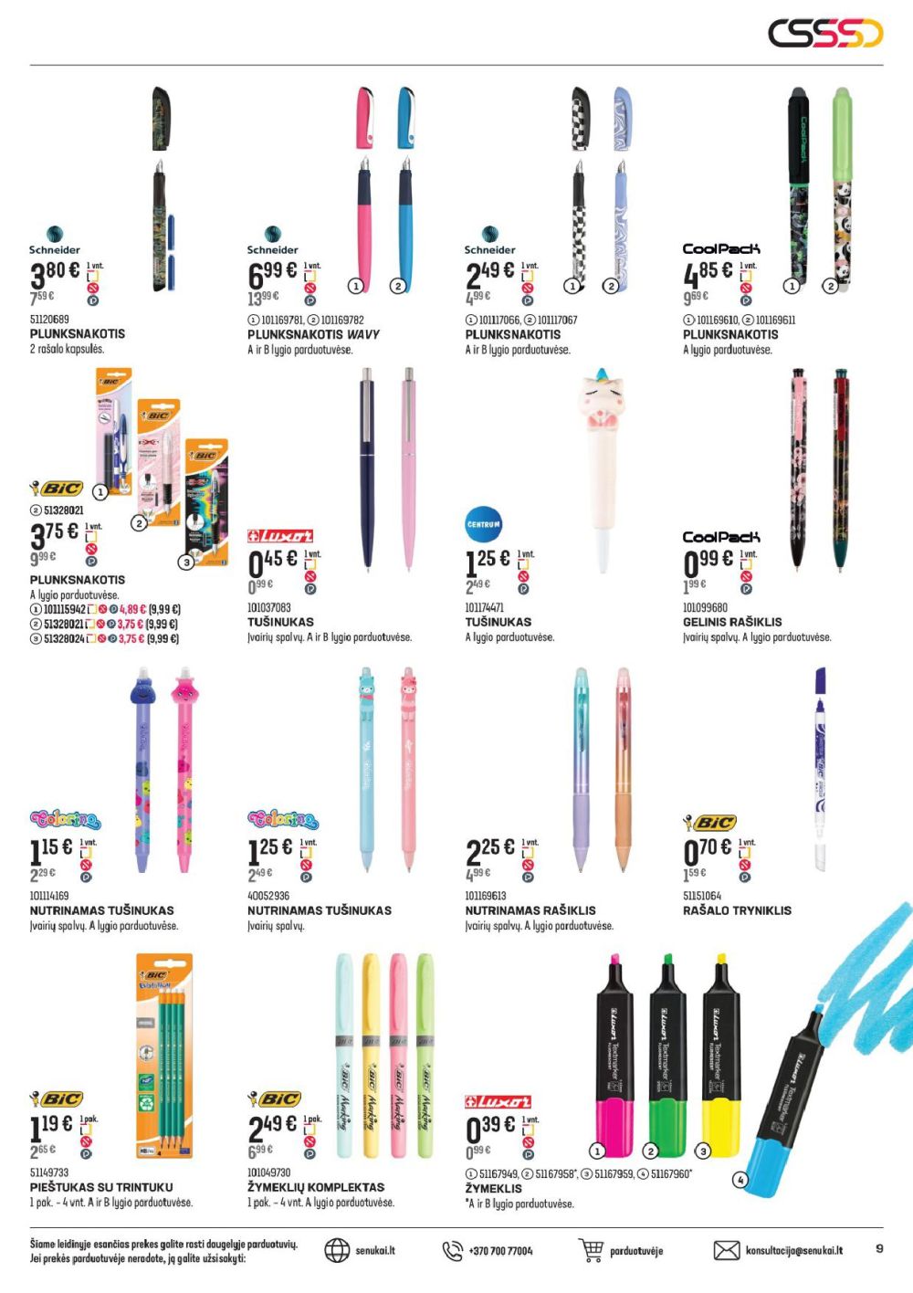 senukai - SENUKAI - Leidinys Nr.17 (2025 07 30 - 2025 09 08) - page: 9